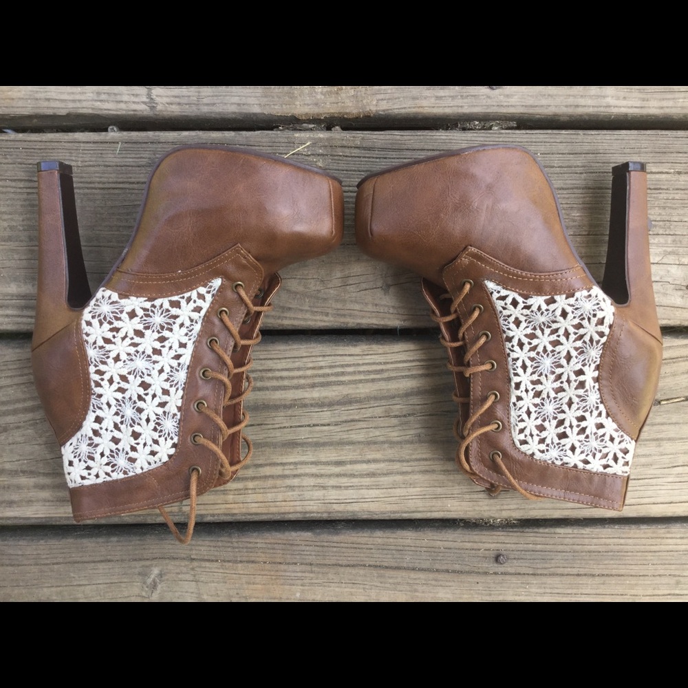 Leather booties - Picture 3 of 8